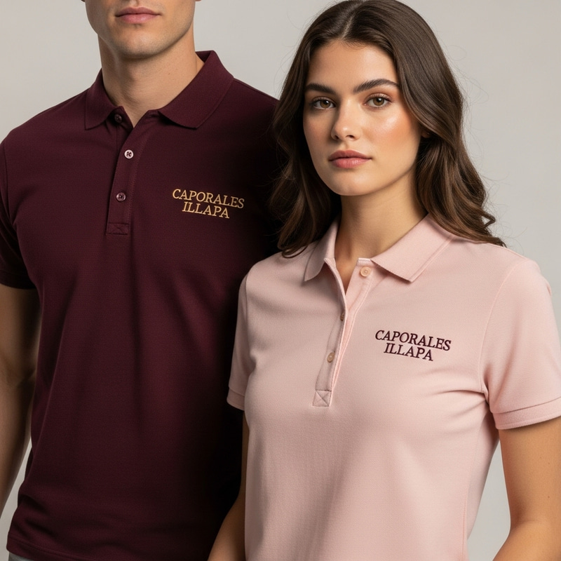 Elegant Men's and Women's Polo Models Elegant Men's and Women's Polo Models