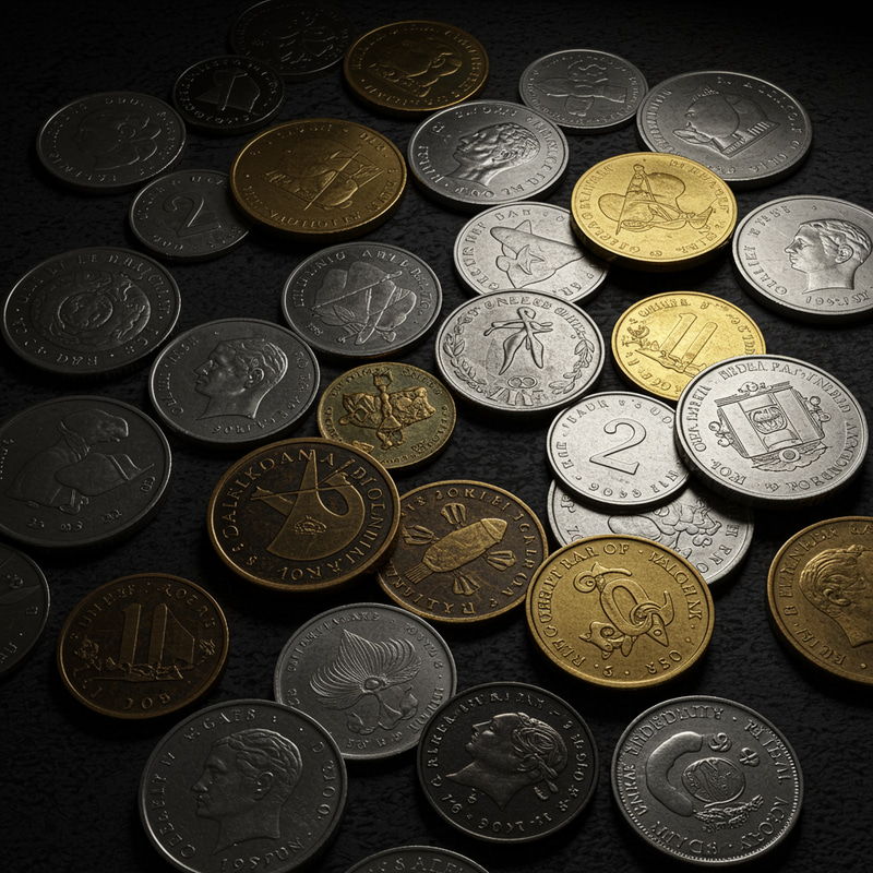 Unique Currency Coins Collection Unique Currency Coins Collection