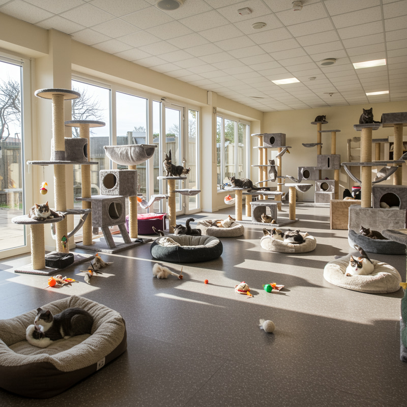 Cats on Holiday at Our Cattery Cats on Holiday at Our Cattery