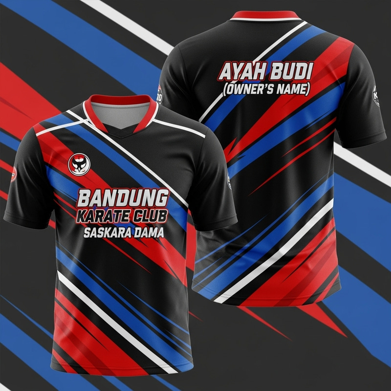 Custom Jersey Design - Bandung Karate Club Custom Jersey Design - Bandung Karate Club