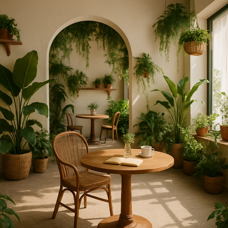 Transform Your Room into a Nature Cafe