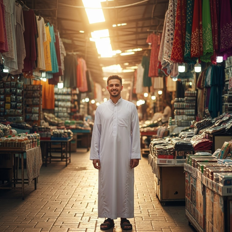 Portrait of a Muslim Man