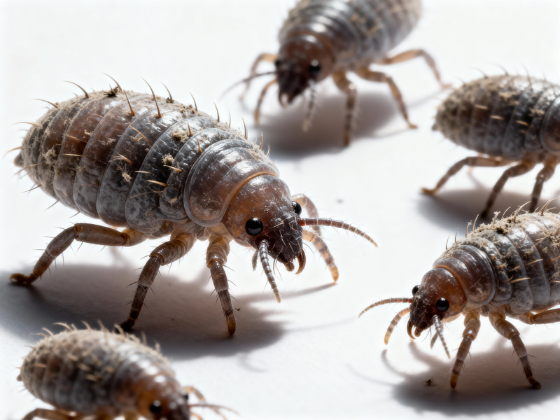 Hyper Realistic Dust Mites Close-Up Photography Hyper Realistic Dust Mites Close-Up Photography