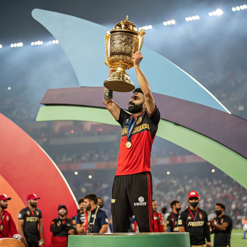 Virat Kohli Lifts 2025 IPL Cup: RCB's Glory Moment Virat Kohli Lifts 2025 IPL Cup: RCB's Glory Moment