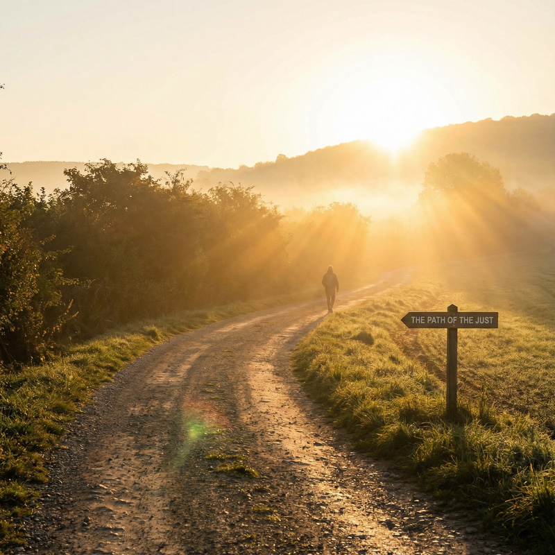 Shining Light: The Path of the Just