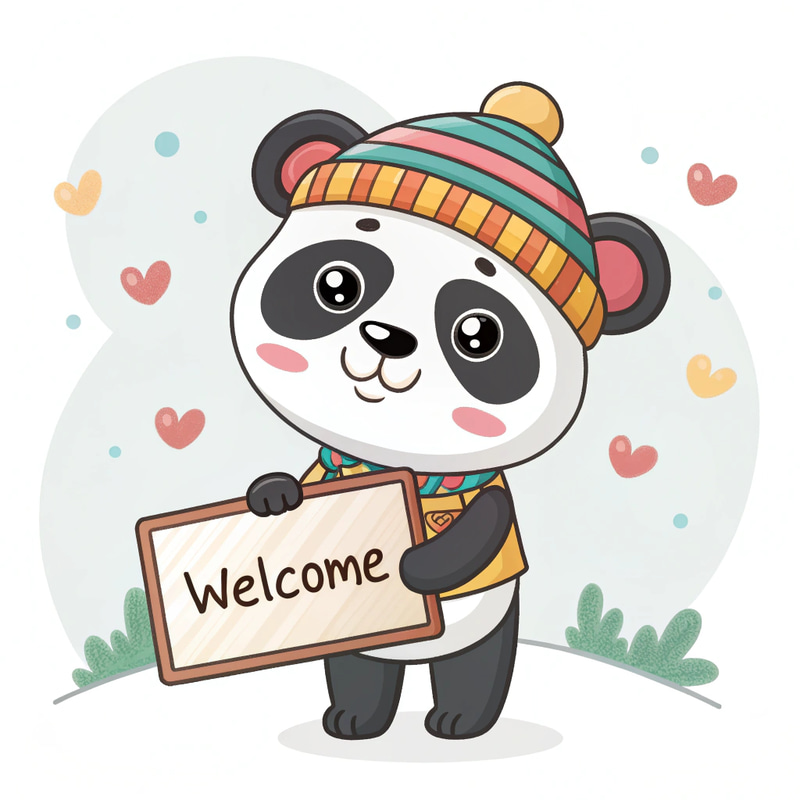 Panda Mascot: Cuddly and Adorable Design Panda Mascot: Cuddly and Adorable Design