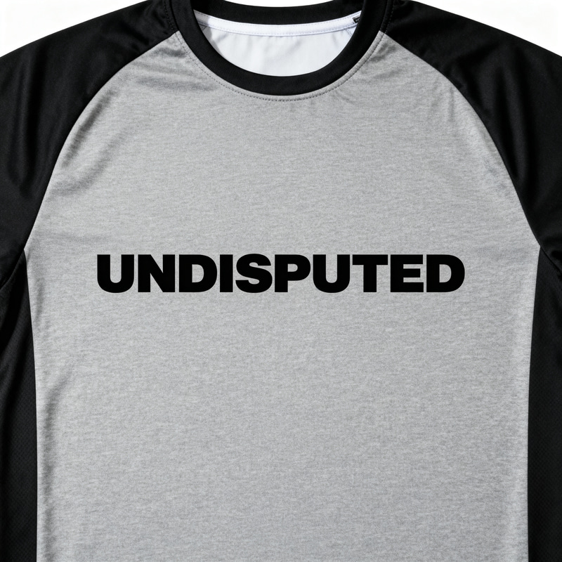 Custom UNDISPUTED Jersey in Grey and Black