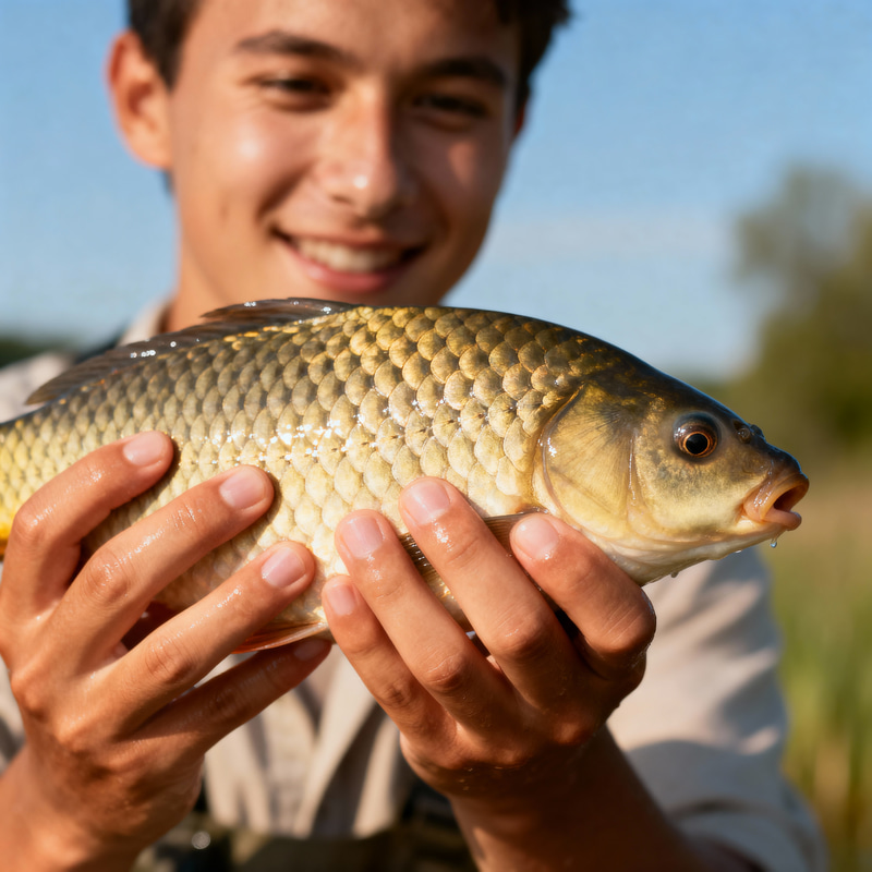 Me Holding a Fish | Catch of the Day Me Holding a Fish | Catch of the Day
