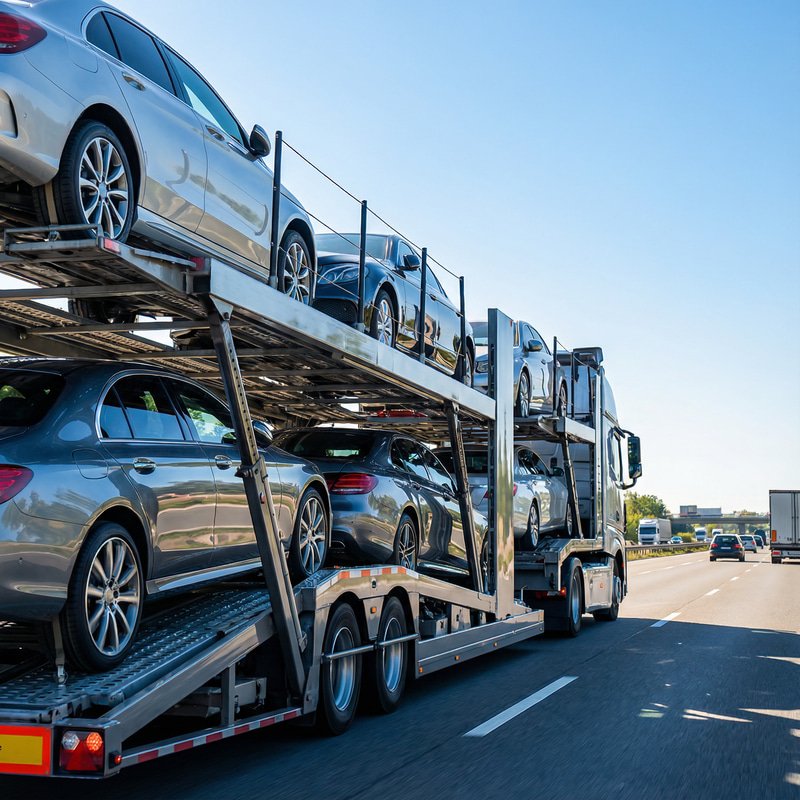 Efficient Car Transport with Semi-Truck Trailers Efficient Car Transport with Semi-Truck Trailers