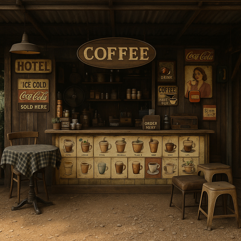 Vintage Coffee Shop Design Ideas