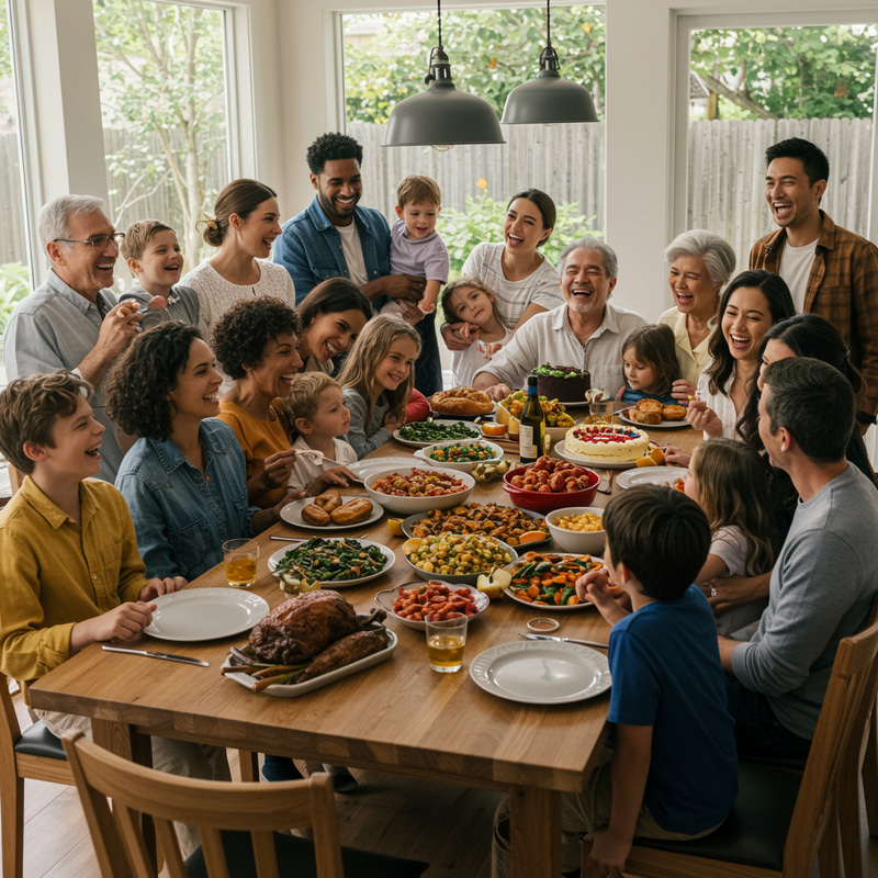 One Big Family: Togetherness and Love One Big Family: Togetherness and Love