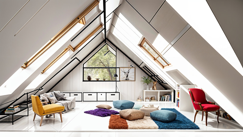 Modern Attic Design Ideas for Stylish Living Modern Attic Design Ideas for Stylish Living