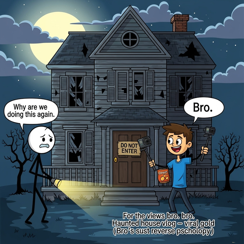 Haunted House Vlog: Spooky Adventures Await Haunted House Vlog: Spooky Adventures Await