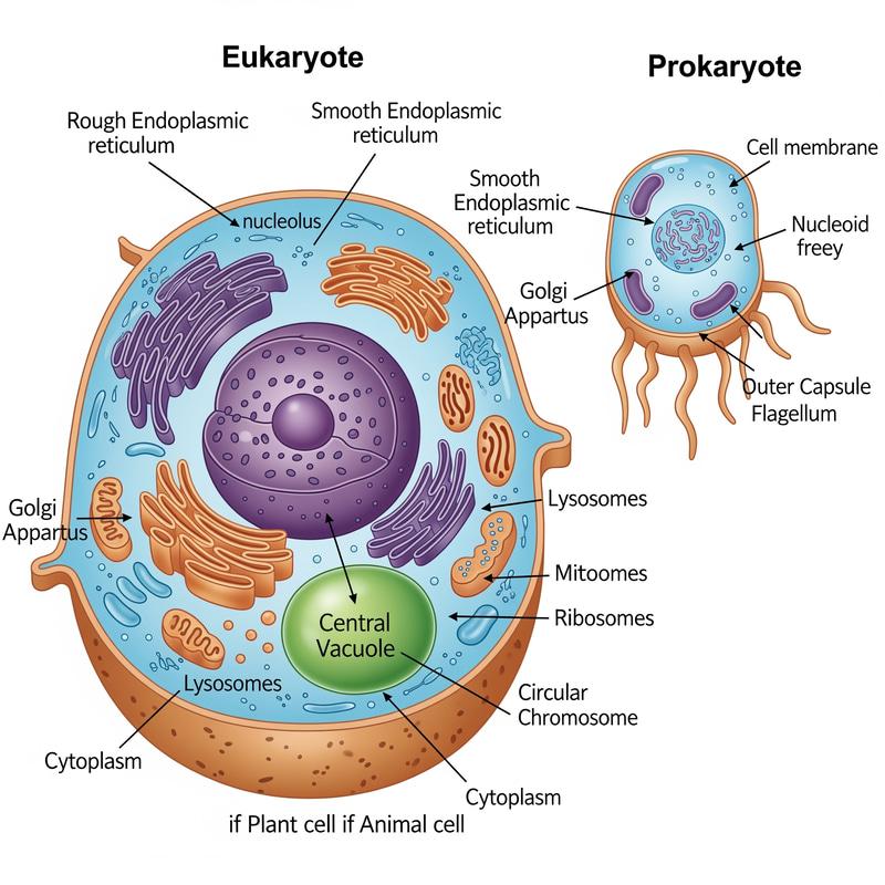 Eukaryotes vs Prokaryotes: Inner Structure Explained Eukaryotes vs Prokaryotes: Inner Structure Explained