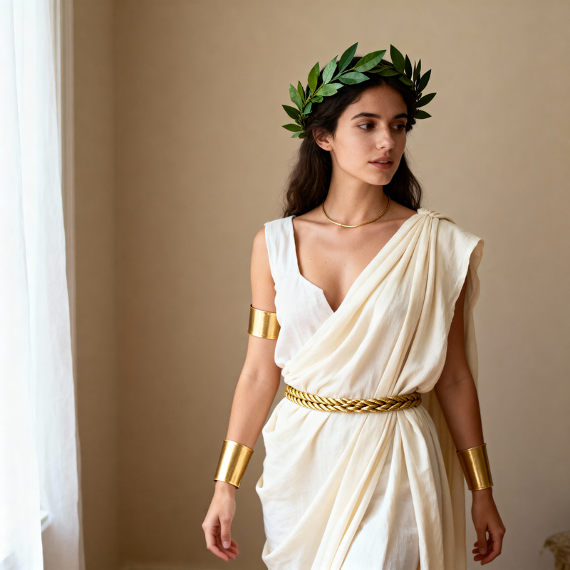 Easy DIY Sexy Greek Goddess Costume Easy DIY Sexy Greek Goddess Costume