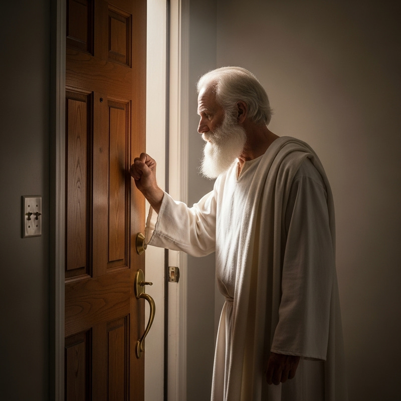 God Knocking at Your Front Door God Knocking at Your Front Door