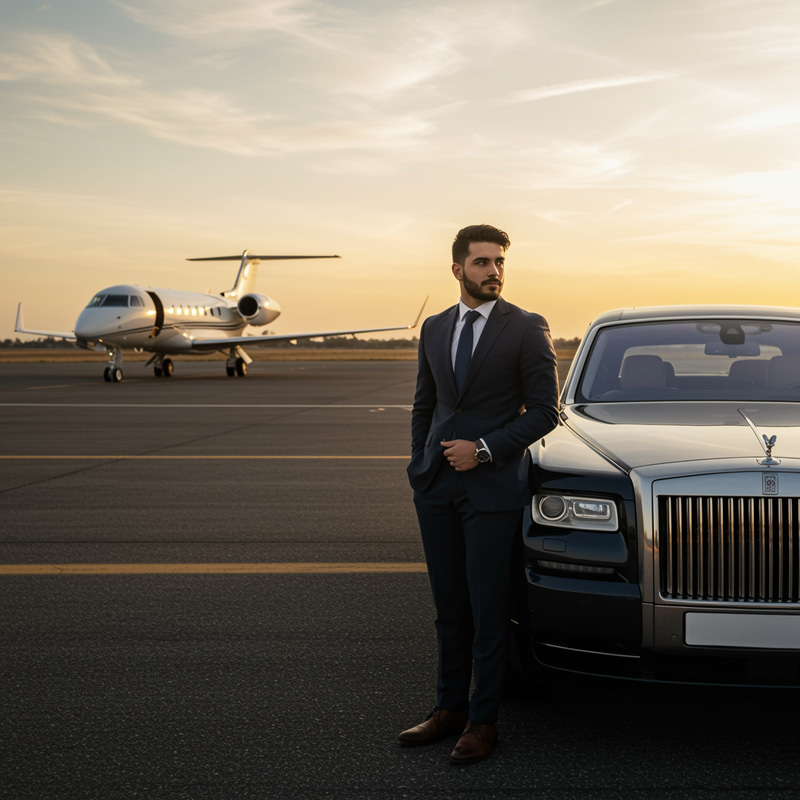 Luxury Travel: Rolls Royce and Private Jet Experience Luxury Travel: Rolls Royce and Private Jet Experience