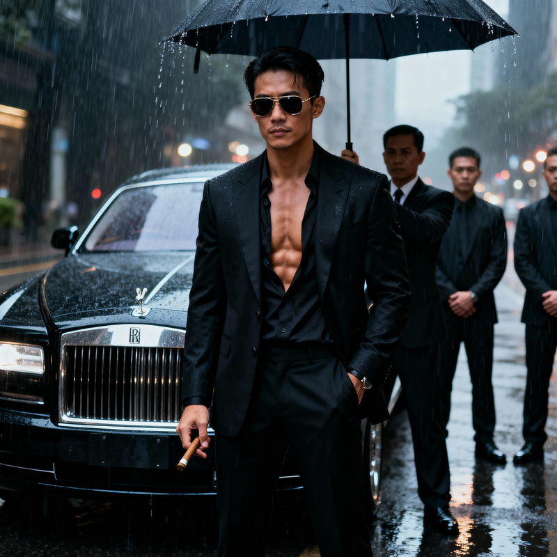 Hyper Realistic Mafia Portrait in NYC - 8K Quality Hyper Realistic Mafia Portrait in NYC - 8K Quality