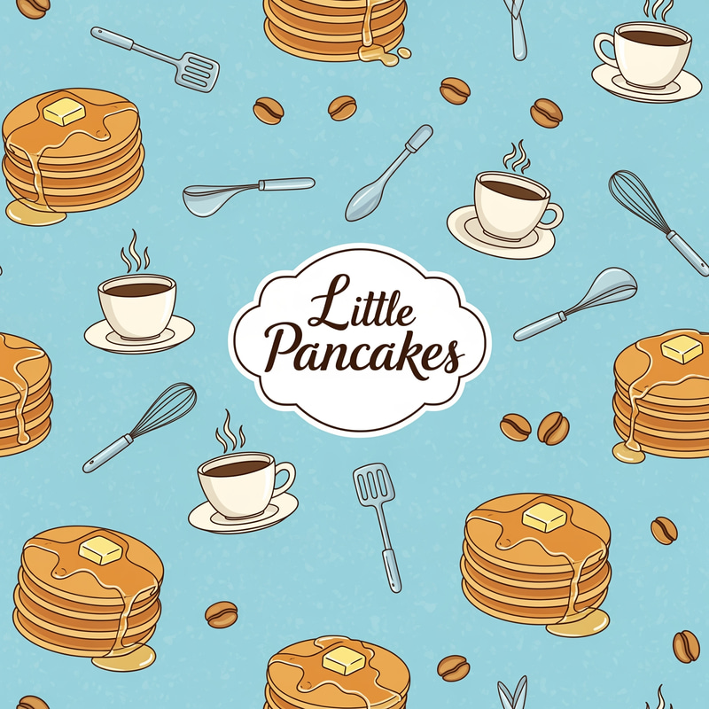 Pattern Design for Little Pancakes Cafe Pattern Design for Little Pancakes Cafe
