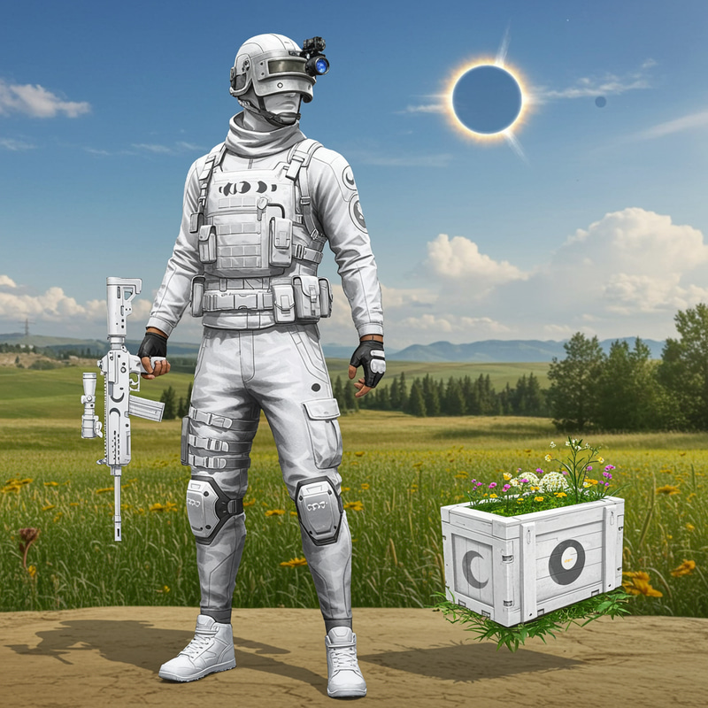 Futuristic PUBG Male Outfit Mobile Skin Design Futuristic PUBG Male Outfit Mobile Skin Design
