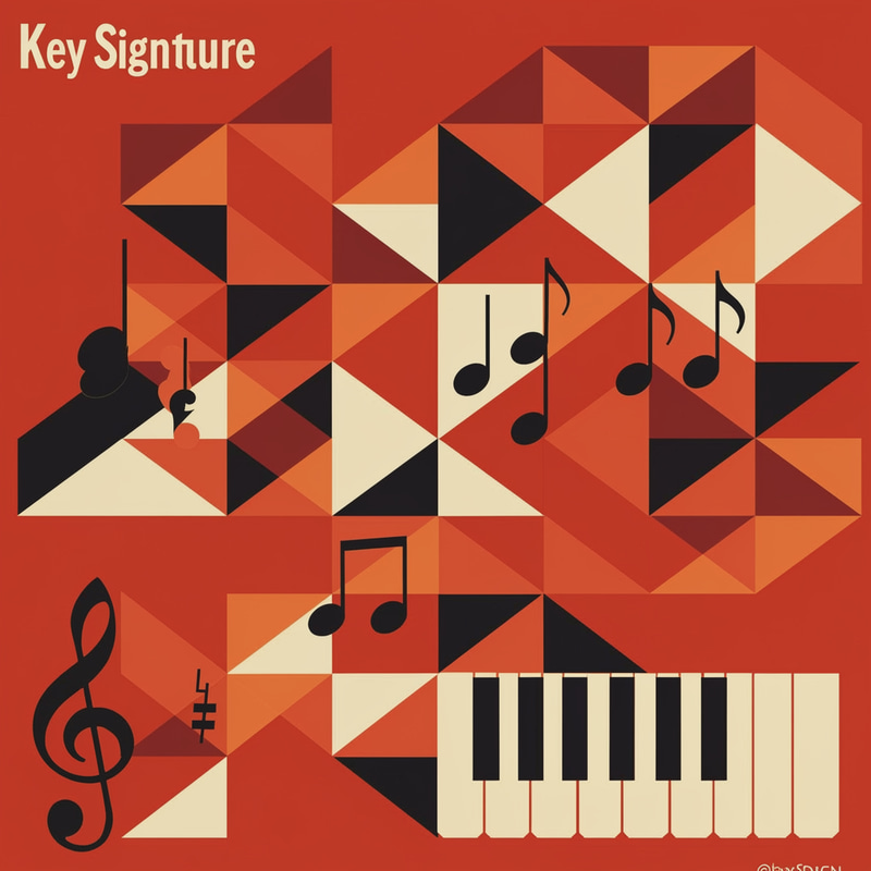 Geometric Music Art: Key Signature Patterns Geometric Music Art: Key Signature Patterns