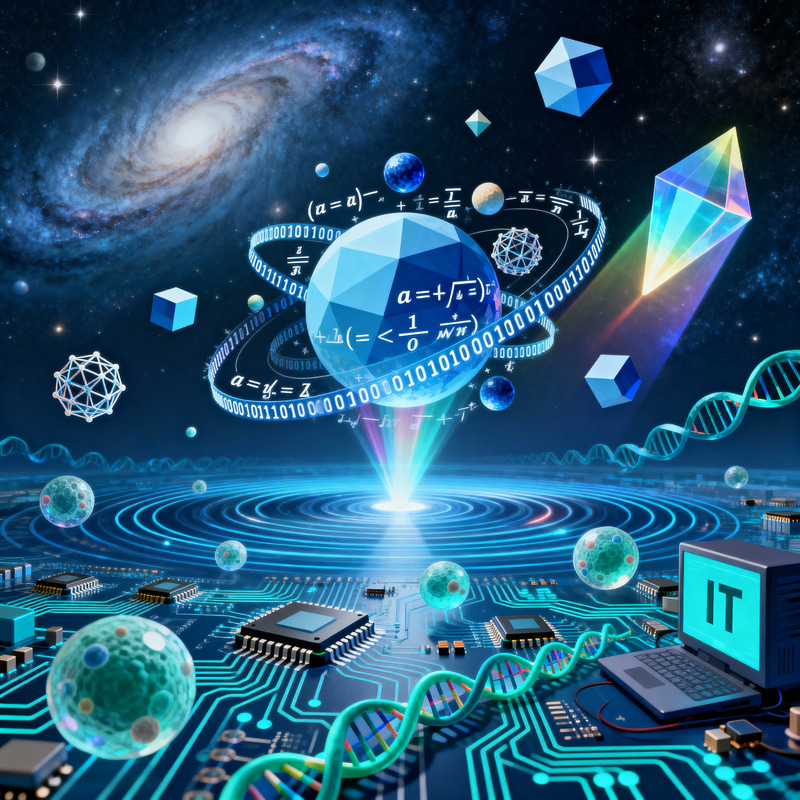 Intriguing Science Illustration: Math, Physics & IT