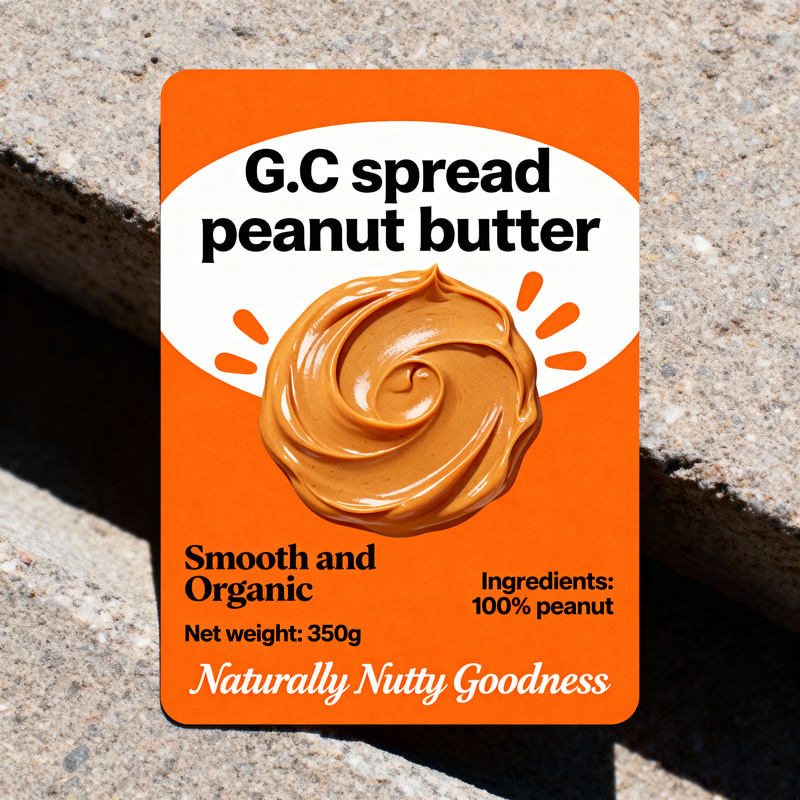 Organic Smooth Peanut Butter | G.C Spread Organic Smooth Peanut Butter | G.C Spread
