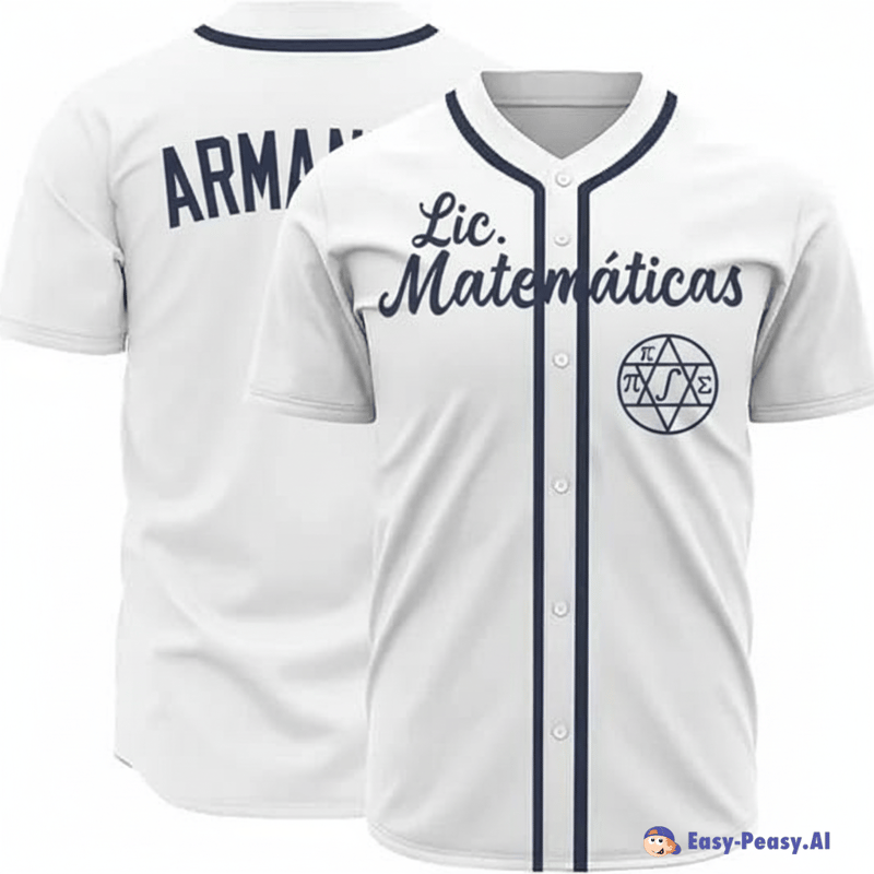 Mathematics Jersey – Custom Design for Armando Mathematics Jersey – Custom Design for Armando