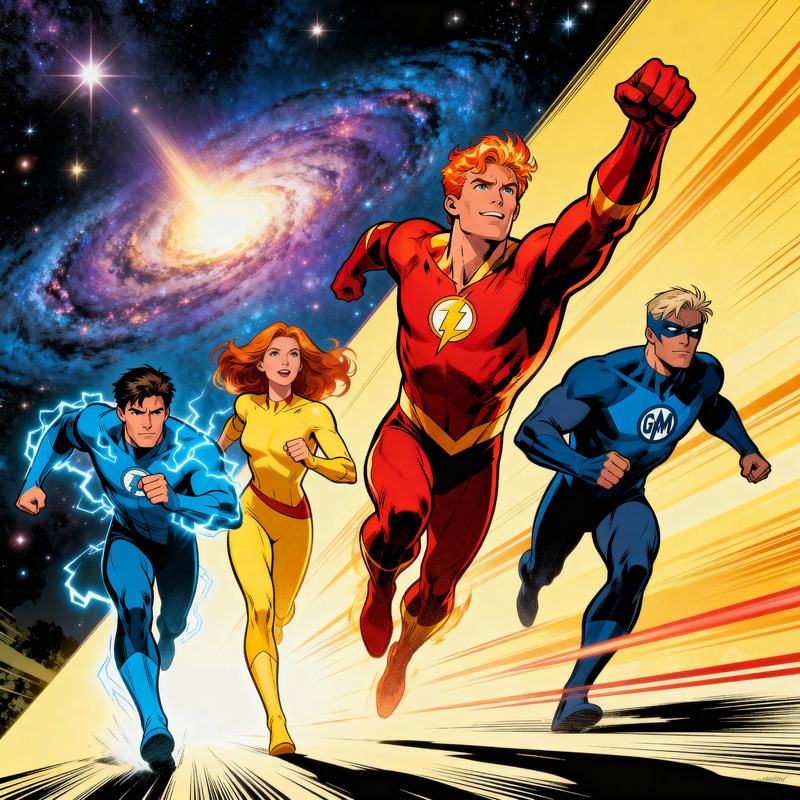 The Fantastic Four Heroes: Cosmic Adventures The Fantastic Four Heroes: Cosmic Adventures