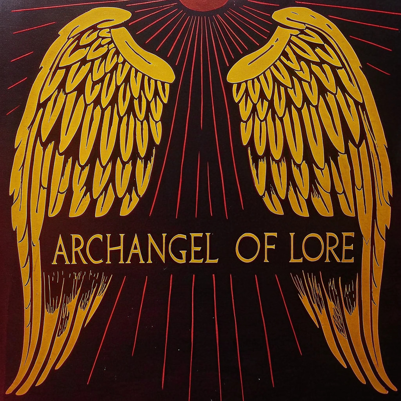 Archangel of Lore - Golden Wings Design Archangel of Lore - Golden Wings Design