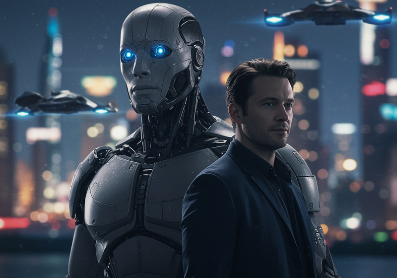 Man and Robot: A Perfect Blend of Technology Man and Robot: A Perfect Blend of Technology