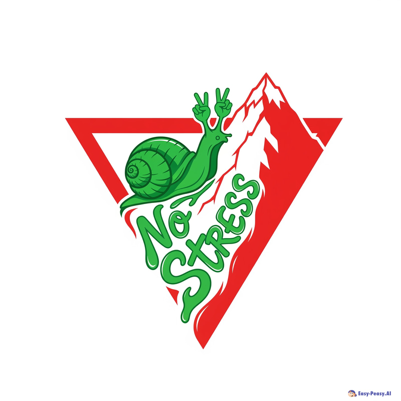 Creative Snail Logo Design - No Stress