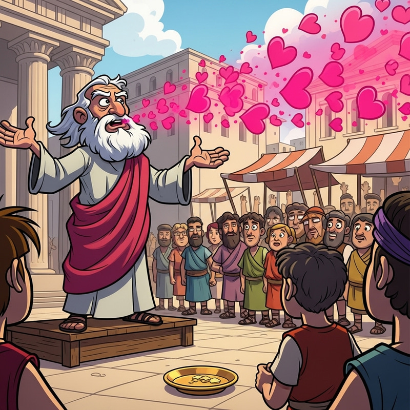 St. Paul Preaching in Corinth: A Heartfelt Message