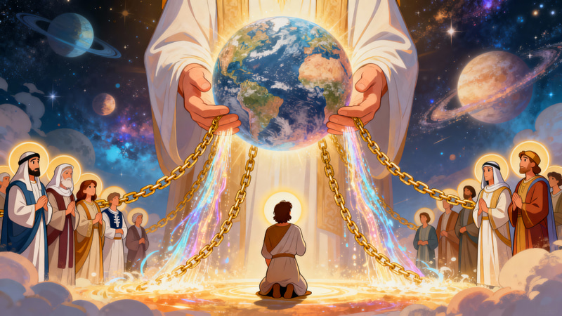 Divine Mercy and Wisdom - Awe-Inspiring Cartoon Divine Mercy and Wisdom - Awe-Inspiring Cartoon