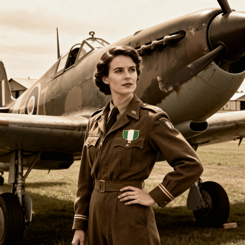 Irish Female Fighter Pilot in World War 2 Irish Female Fighter Pilot in World War 2
