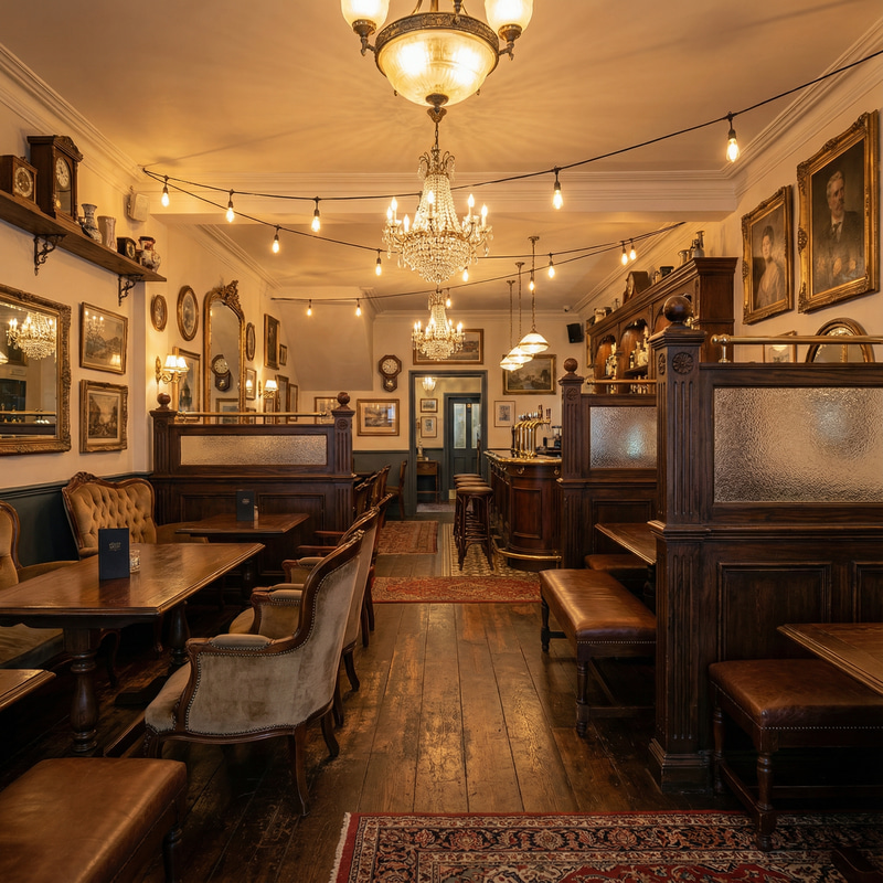 Vintage Style Restaurant Design Ideas