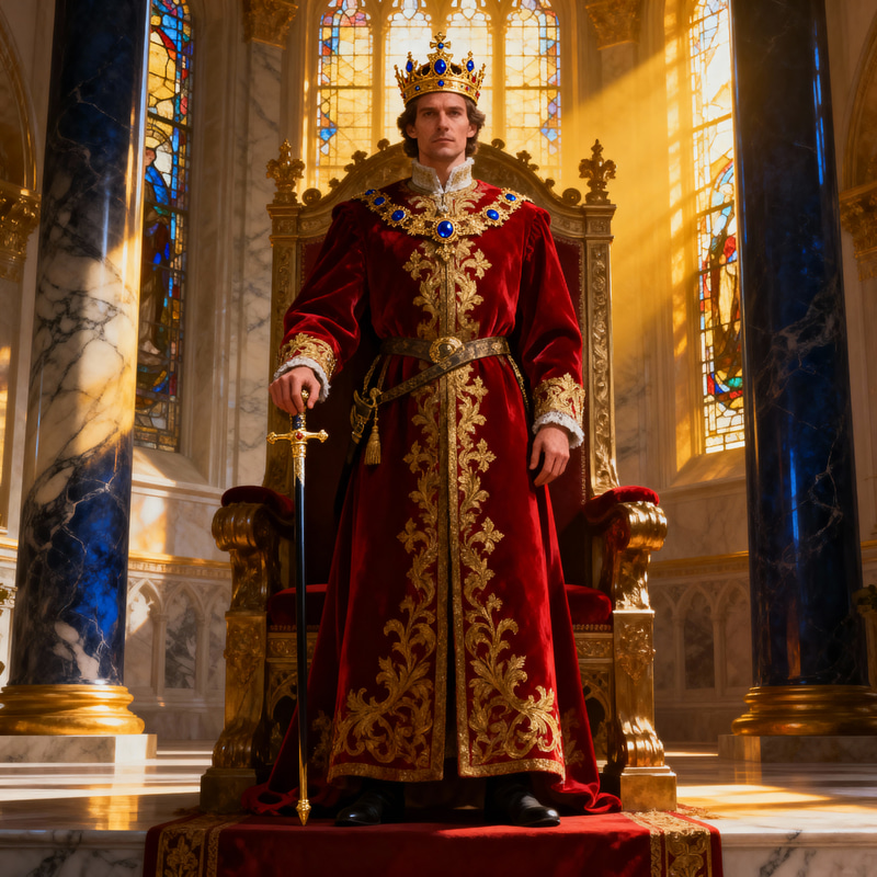 Majestic King - A Regal Representation