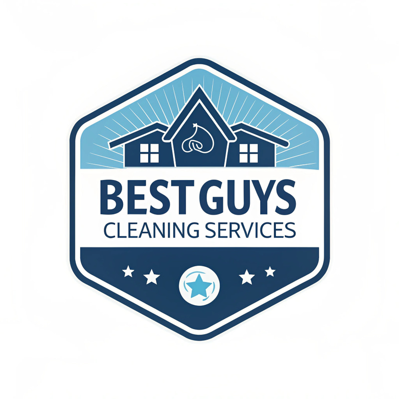 Best Guys Cleaning Services Logo Design
