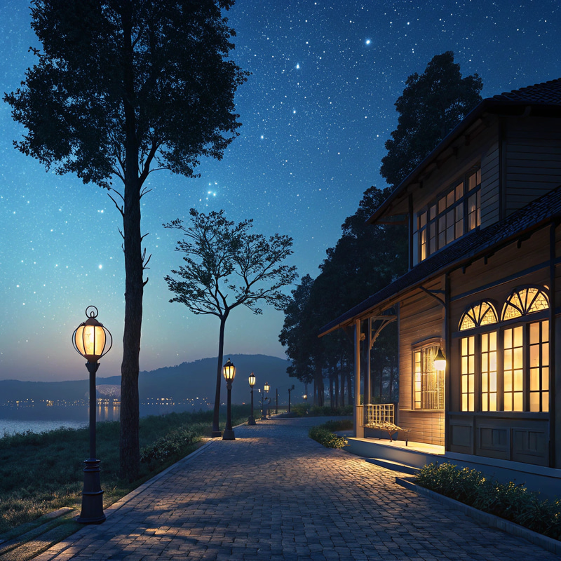 Night Glows: Captivating Nocturnal Scenes Night Glows: Captivating Nocturnal Scenes