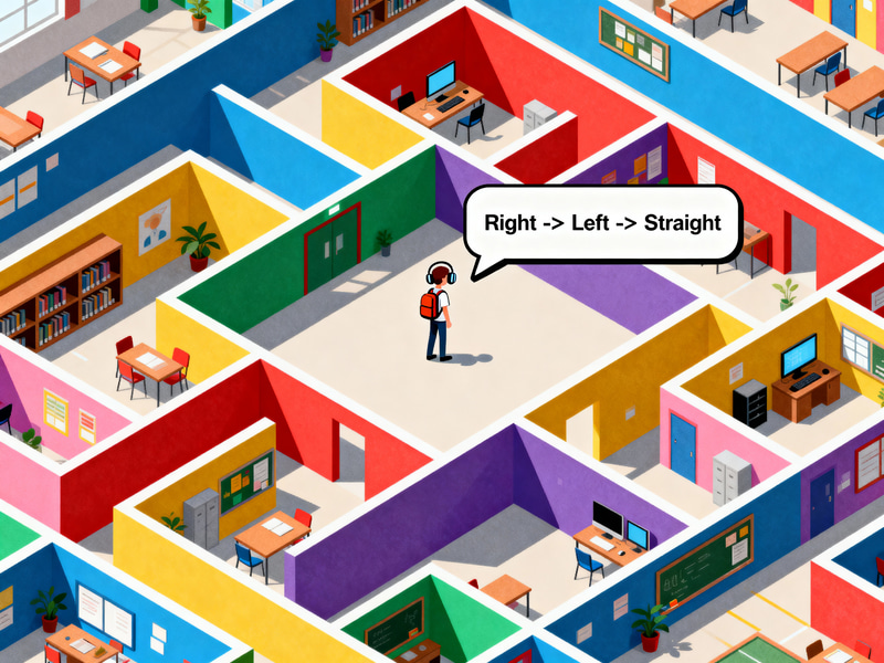 Navigate Your School: Fun Infographic Map Navigate Your School: Fun Infographic Map