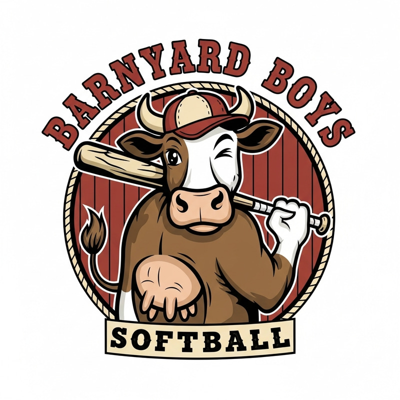 Barnyard Boys Softball Jersey Logo Barnyard Boys Softball Jersey Logo