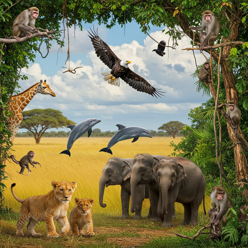 Explore Fascinating Animals Around the World Explore Fascinating Animals Around the World