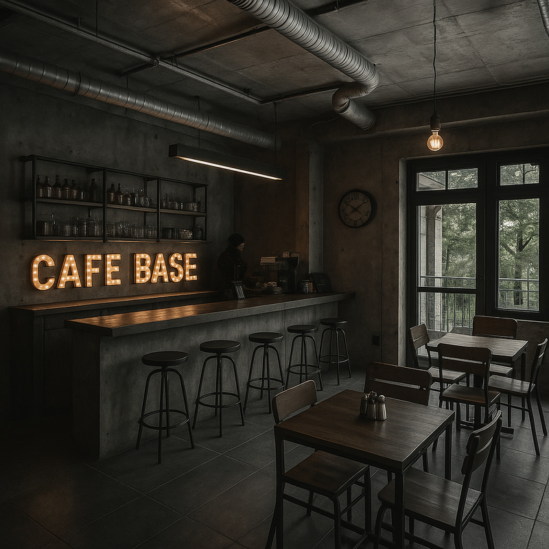 Industrial Cafe Design Ideas Industrial Cafe Design Ideas
