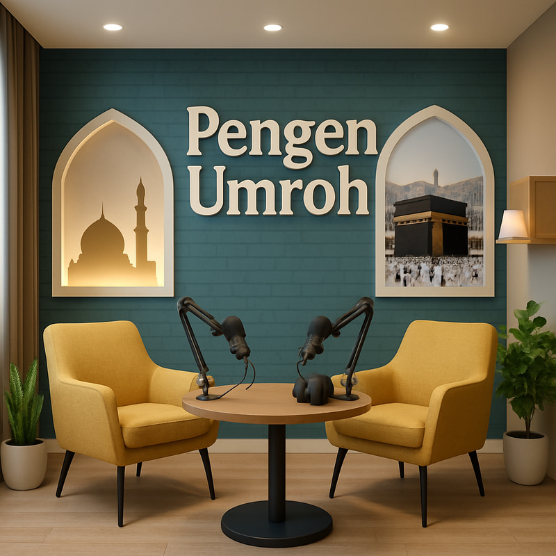 3D Podcast Room Design for Umrah 3D Podcast Room Design for Umrah