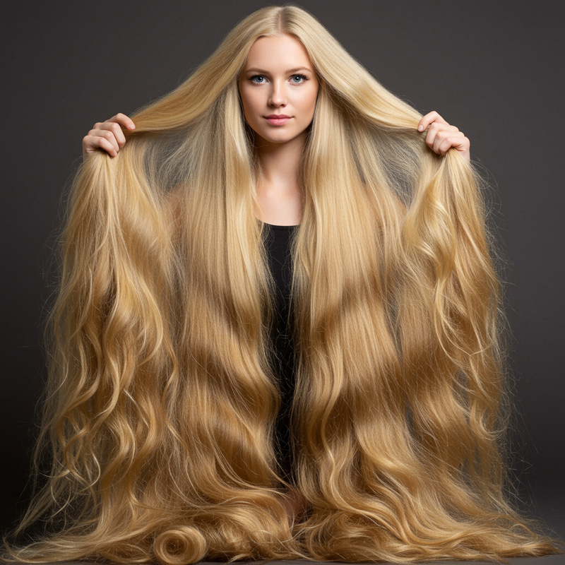 World's Longest Blonde Hair: Beautiful Tresses World's Longest Blonde Hair: Beautiful Tresses