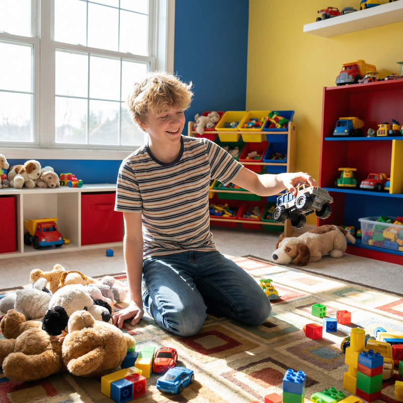 Playful Moments in a Colorful Kid's Playroom Playful Moments in a Colorful Kid's Playroom