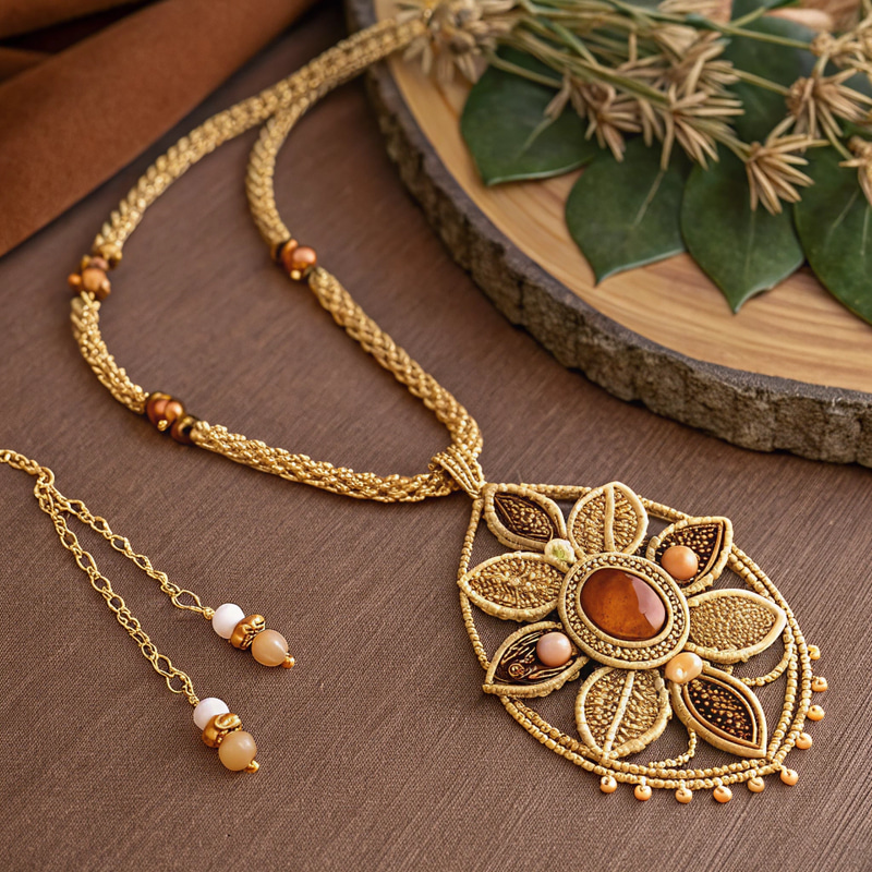 Handcrafted Necklace - Unique Artisan Jewelry Handcrafted Necklace - Unique Artisan Jewelry