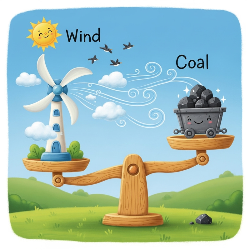 Kid-Friendly Scale: Balancing Wind and Coal Kid-Friendly Scale: Balancing Wind and Coal