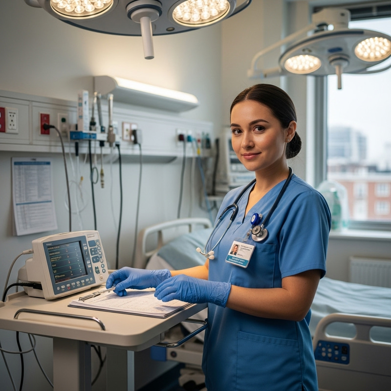 Compassionate Care: A Nurse's Poised Presence Compassionate Care: A Nurse's Poised Presence