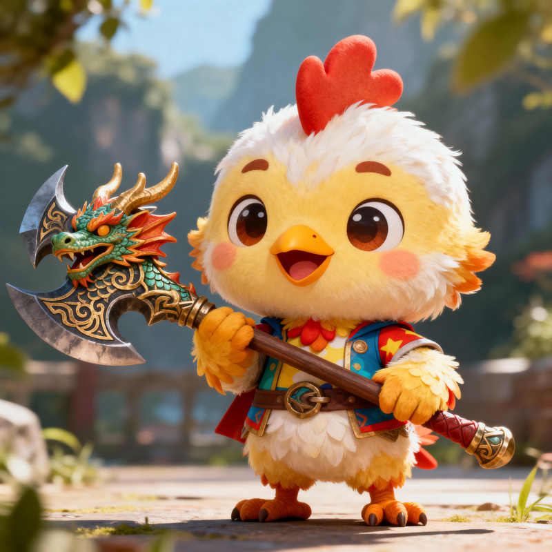 CS2 Mascot Chicken with Dragone Lore CS2 Mascot Chicken with Dragone Lore